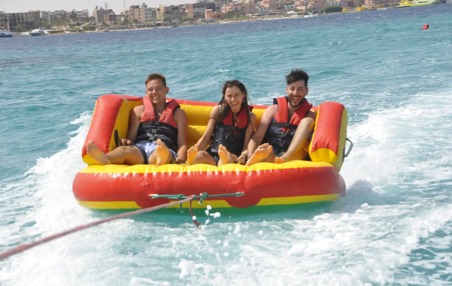 Water adventures, Del Systems’ team building in Egypt Water adventures, Del Systems’ team building in Egypt